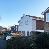 Cladding installation in St Albans