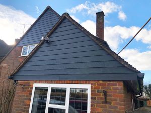 Anthracite grey composite cladding