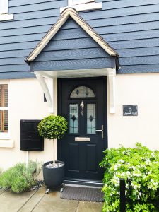 Bespoke door canopy in Willingham