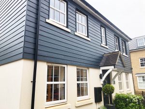 James Hardie cladding installation in Cambridge