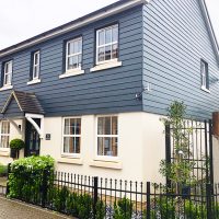 James Hardie composite cladding installation