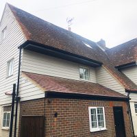Compositce cladding installation in Sussex