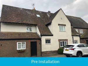 Pre-installation front of property