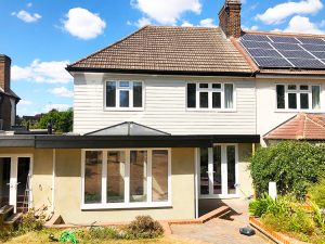 James Hardie cladding installation in Whetstone, North London