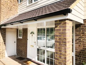 Replacement porch installation in Bromley