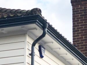 Painted timber fascias