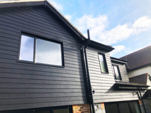 Cladding installation in Wanstead