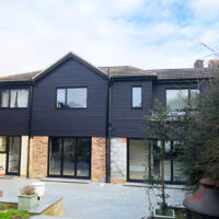 James Hardie cladding installation in Wanstead