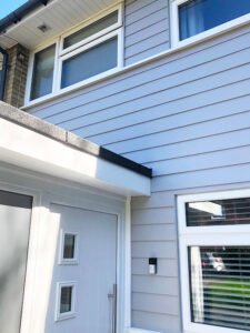 Weatherproof James Hardie composite cladding