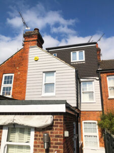 James Hardie cladding installation in Brentford, Essex