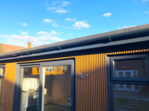 Ecoscape cladding installation in Enfield