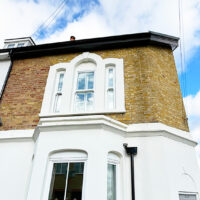 Roofline repairs at an address in London