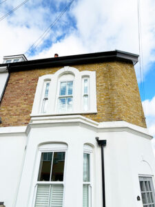 Roofline repairs at an address in London