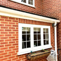 Replacement guttering installation in North London