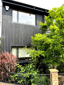 Millboard composite cladding installation in Stratford