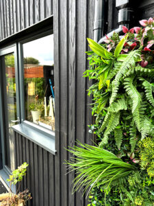 Millboard cladding with grain detail