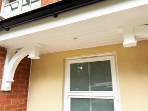 Pvc fascia detailing