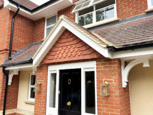 Replacement pvc fascias and guttering installed in Barnet, North London