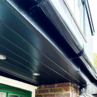 Black UPVC fascias in Cobham, Surrey