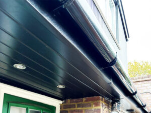 Black UPVC fascias in Cobham, Surrey
