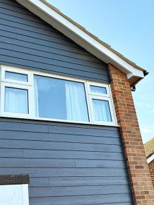 New cladding installation Cuffley, Herts