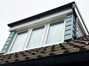 Marley Cedral cladding around dormer window