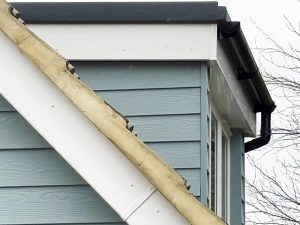 New Marley Cedral cladding on dormer window