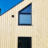 Timber Accoya cladding installation
