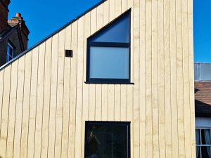 Timber Accoya cladding installation