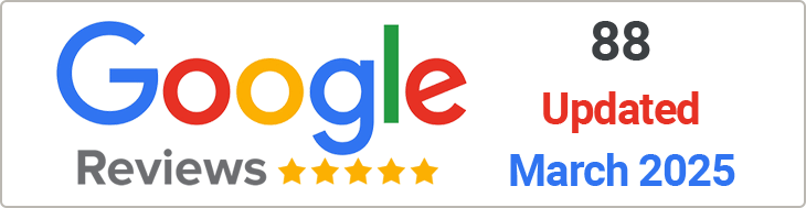 Google reviews image March 2025