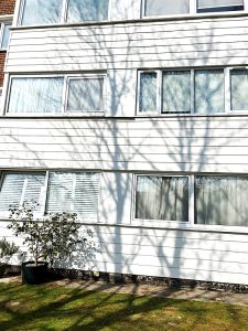 Hardie plank cladding installation