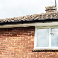 Replacement soffits and fascias in white UPVC