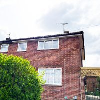 Replacement soffits fascias and guttering installed at Borehamwood