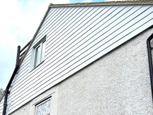 Artic white James Hardie cladding