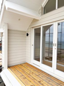 Beautiful composite cladding around costal property in Mersea Island, Essex