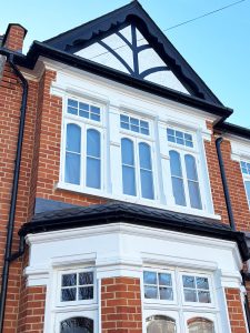Edwardian house front in North London